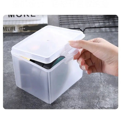 Multi-purpose Clear Storage Case Rectangular Shape Storing Jewelry Headband Small Thing Container Student Stationery Storage…