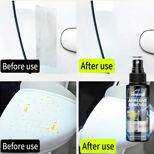 Fast-Acting Adhesive Remover Spray - Leaves No Residue, Can Remove Glue, Stickers, and Sticky Residue from Cars, Furniture,…