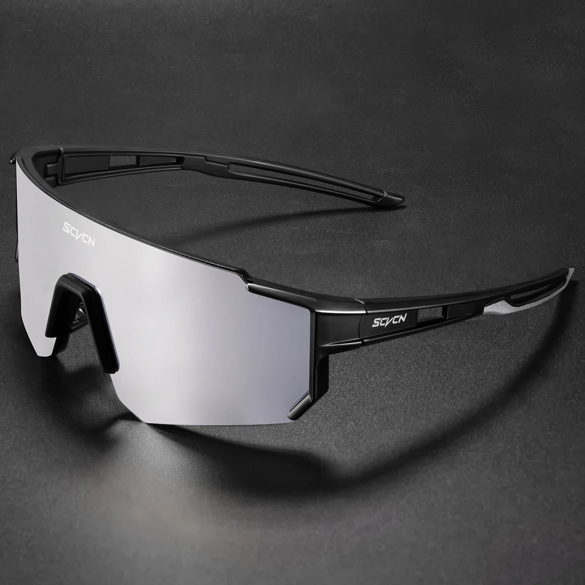 SCVCN New Outdoor Cycling Sunglasses Men Road Driving Bike Glasses Sports Mountain Climbing Women Bicycle Cycling UV400 Gogg…
