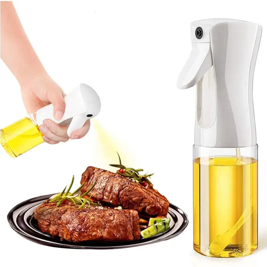 200/300/500ml Oil Spray Bottle BBQ Cooking Olive Oil Sprayer Plastic Baking Oil Spray Empty Bottle Vinegar Bottle Or Oil bru…