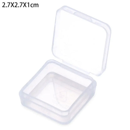 Multi-purpose Clear Storage Case Rectangular Shape Storing Jewelry Headband Small Thing Container Student Stationery Storage…
