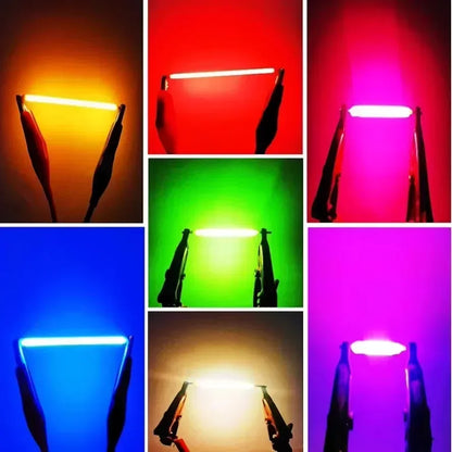 5~100PCS Per Box 3V 38mm LED Filament Multicolour COB Edison Bulb Lamp Incandescent Light Diodes Accessories Holiday Lightin…