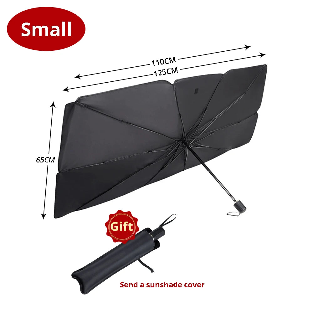 Multi Purpose Convenient Foldable Car Windshield Sunshades Interior Protechor Accessorie Part Auto Parasol Umbrella Front Co…
