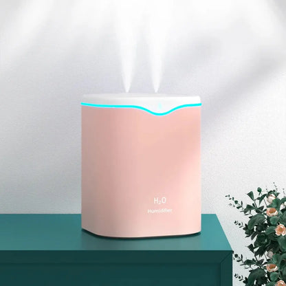 Large Capacity Dual Spray Humidifier Usb Home Bedroom 2L Silent Water Replenisher Air Purifier Wireless Water Diffuser Offic…