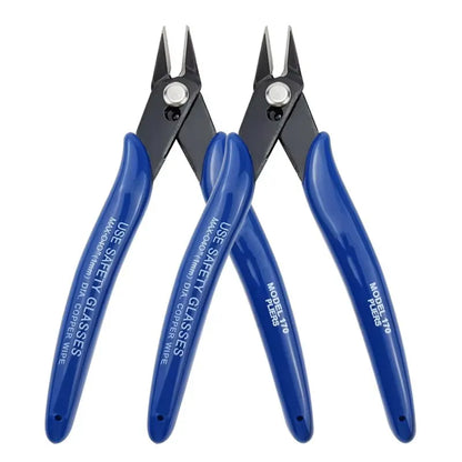 Bomurphy Diagonal Pliers Carbon Steel Pliers Electrical Wire Cable Cutters , Wire Snips for Electronics Soft Copper Jewelry…