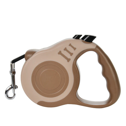 1pc/3pcs 3m 5m Dog Leash for Small Dogs Cat Automatic Retractable Nylon Lead Puppy Outdoor Travel Walking Hiking Traction Ro…