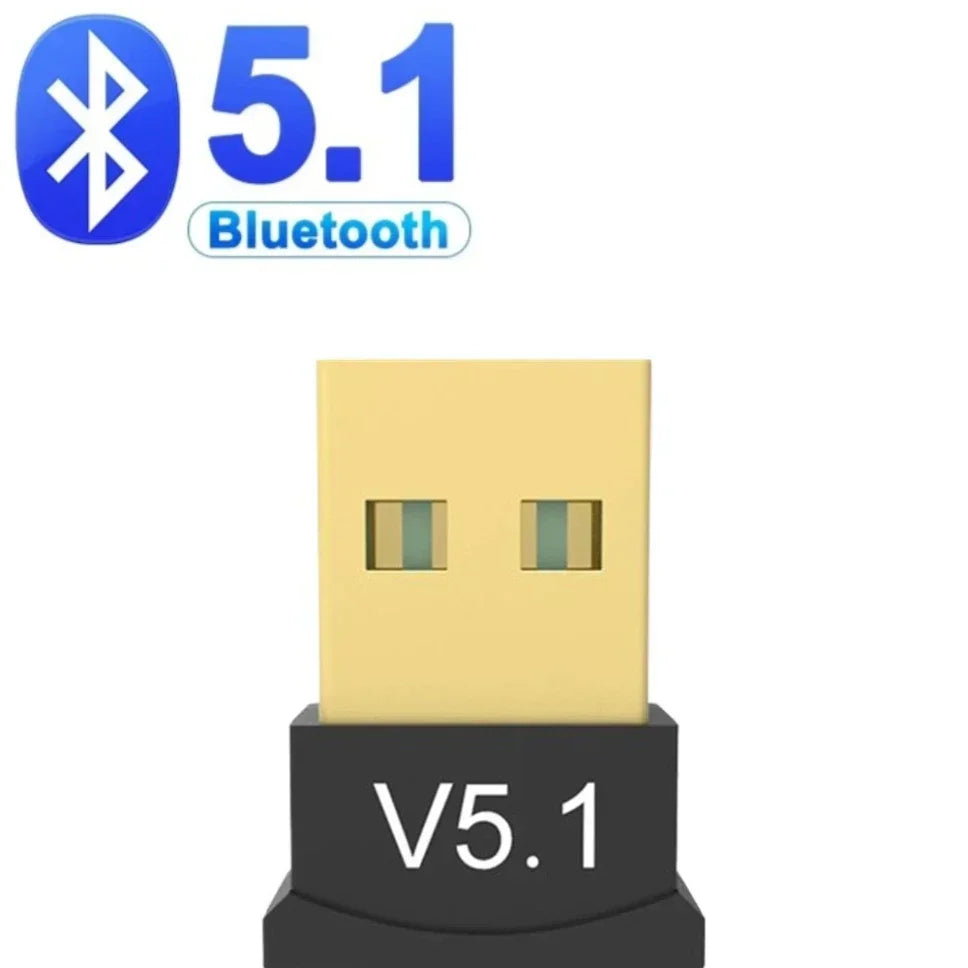 USB Bluetooth Adapter for Pc Usb Bluetooth 5.4/ 5.3/ 5.1/ 5.0 Dongle Receiver for Speaker Mouse Keyboard Music Audio Transmi…