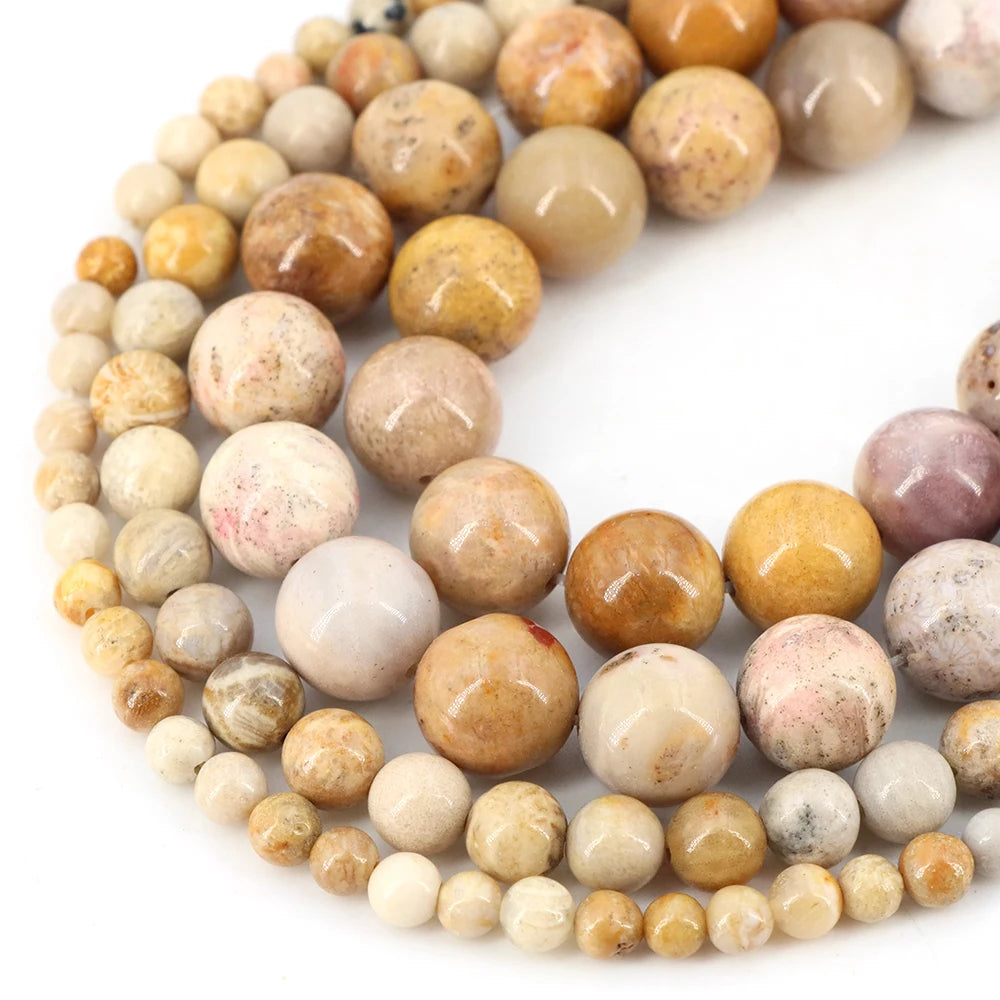 Natural Stone Beads Blue Tiger Eye Crystal Amethyst Rose Quartz Gemstone Bead for Jewelry Making Bracelet Necklace 4/6/8/10M…