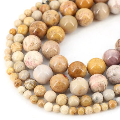 Natural Stone Beads Blue Tiger Eye Crystal Amethyst Rose Quartz Gemstone Bead for Jewelry Making Bracelet Necklace 4/6/8/10M…
