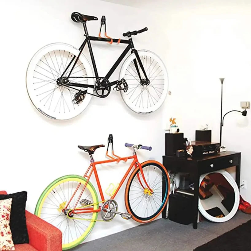 Heavy Duty Metal Hook Garage Organizer Wall Mount Bicycle Hanger Hooks Wall Mount Anti-slip Storage Hook For Ladders Garden…