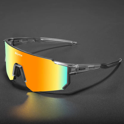 SCVCN New Outdoor Cycling Sunglasses Men Women MTB Driving Bike Glasses Sports Climbing Protective Glasses Bicycle UV400 Gog…
