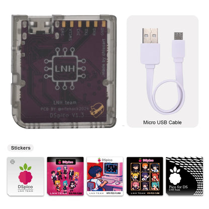 Chiscart DSpico Game Reader Cart Injection Molded Transparent Case with RP2040 MCU For NDS NDSL DSi 3DS Console - image 14