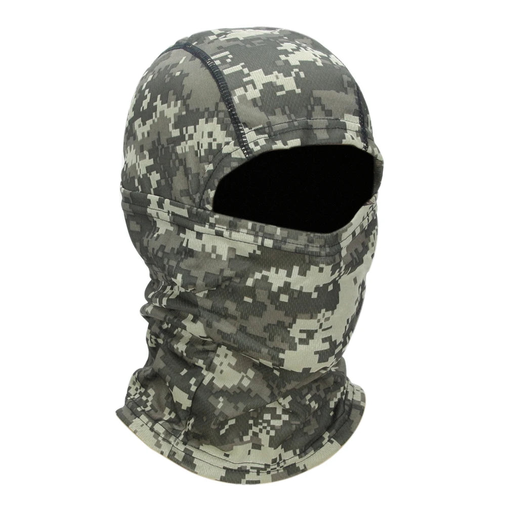 Summer Men's Women's Elastic Breathable Balaclava Hat Sunscreen Cycling Full Face Mask Scarf For Hiking Fishing Skiing - ima…