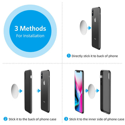 Magnetic Car Phone Holder Air Vent Clip Mount 360 Rotation Mobile Bracket GPS Cell Phone Stand in Car For IPhone Samsung Hua…