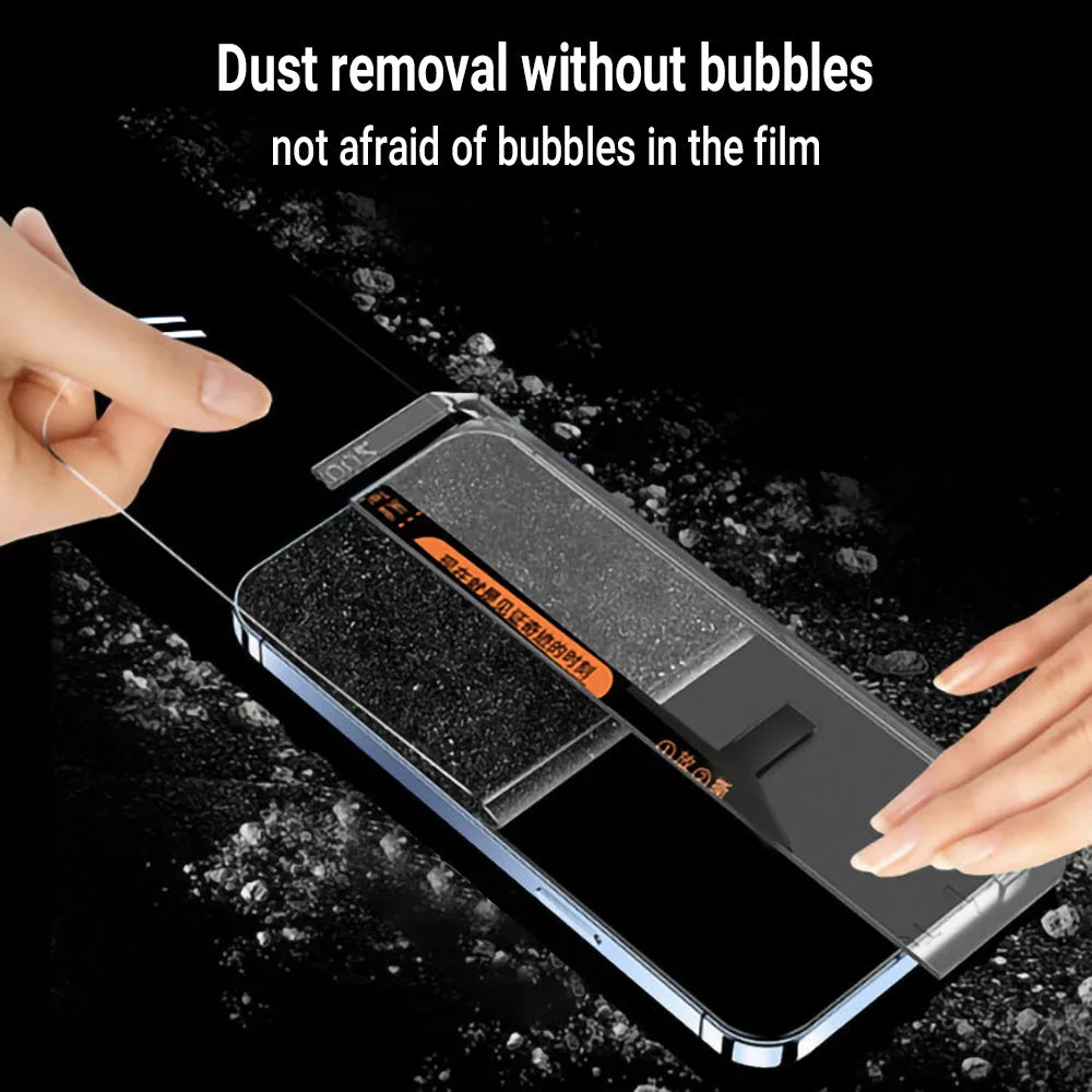 Oleophobic Coating Dust Free Installation Privacy Screen Protector For iPhone 17 Pro Max 18 16 15 13 14 Pro 11 12 16e Mini S…