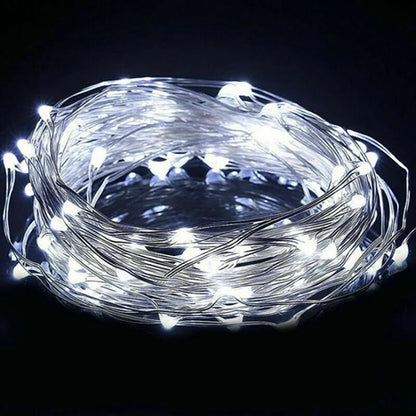 1Pack Fairy Light String Led Copper Wire String Light 1/2/3/5/10M Battery Powered For Bedroom Garden Party Wedding Decoratio…