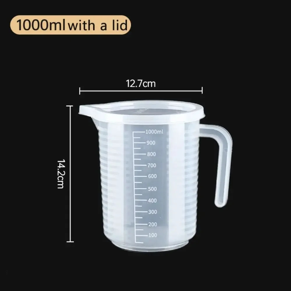 100-5000ml Thickened Plastic Measuring Cup with Scale Food Grade Measuring Cup Experimental Measuring Cup Beaker Plastic Cup…