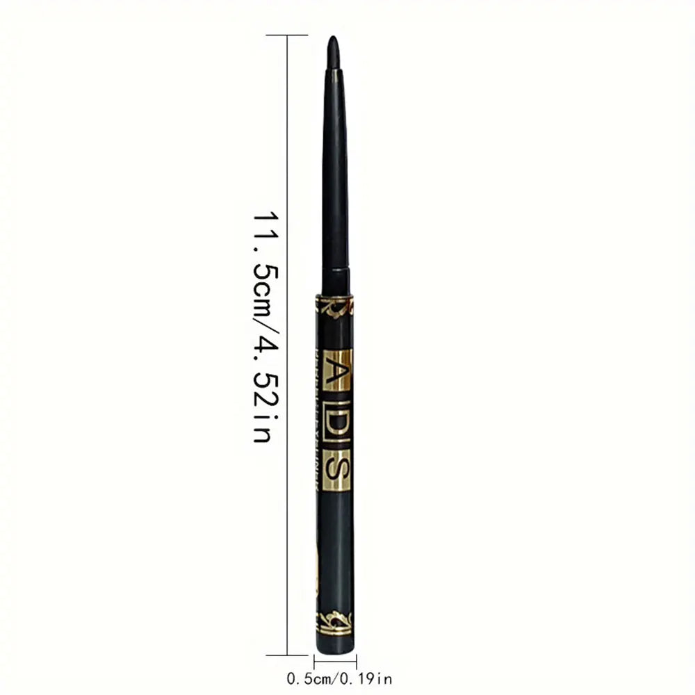 3PCS/9PCS Long-Lasting Waterproof Black Eyeliner Pencil -Smudge-Proof Sweat-Resistant for Bold Eye Makeup, ldeal Gift - imag…