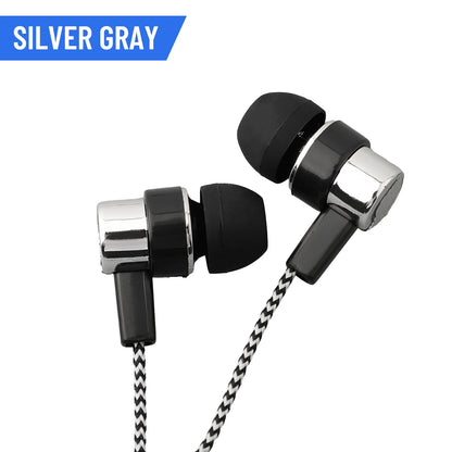 3.5mm In-Ear Wired Headphone 2 Basic Box Bass Stereo Earbuds Mobile Headphone Noise Cancelling Superb Bass Stereo Earphone -…