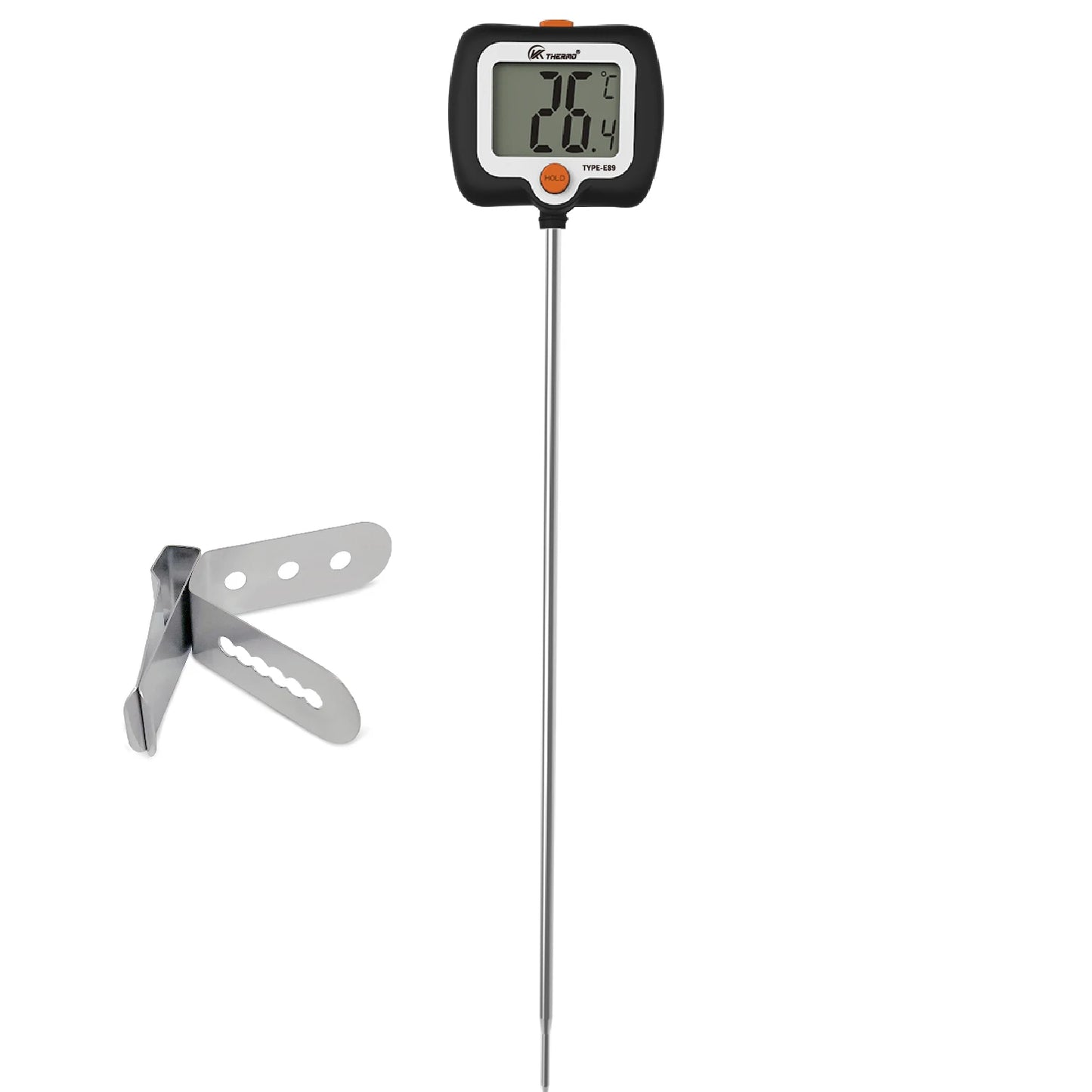 Confectionery/Sugar/Candy Thermometer Food Cooking Kitchen Digital BBQ Thermometer Meat Cake Milk Thermometer Tool - image 6