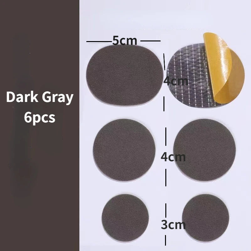 6pcs Sports Shoes Repair Stickers Suede Heel Protector Anti-Wear Repair Holes Self-adhesive Patches Insoles Pad Foot Care In…