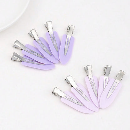 10pcs/set No Bend Seamless Hair Clips Side Bangs Barrette Makeup Washing Face Accessories Women Girls Styling Hairpins - ima…