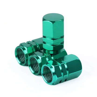 Tire Valve Stem Caps Decorative Tires Accessories Aluminum Alloy Nipple Wheel Caps For Cars Motorcycles Bicycle Cover Dustpr…