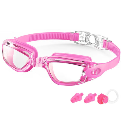 Swimming Goggles Professional Waterproof Swim Eyewear Glasses Anti-fog 100% UV Protection No Leaking For Adult Men Women You…