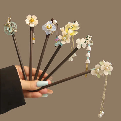 U-Shaped Hair Fork Fashion Tortoiseshell Acetate Acrylic Hairpin Geometric Headwear Hair Sticks Women Girls Hair Accessories…