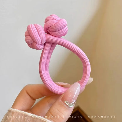 Simplicity Stretch Rubber Hair Ties for Women High Elasticity Fashion Girl Head Rope Scrunchie Hair Accessories - image 6