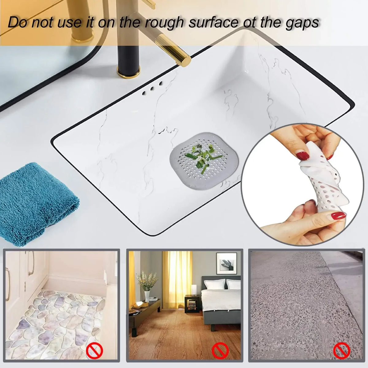 Plug Stopper Kitchen Sewer Silicone Bathroom Floor Bathtub WaterFilter Home Accessories shower drain hair catcher sink strai…