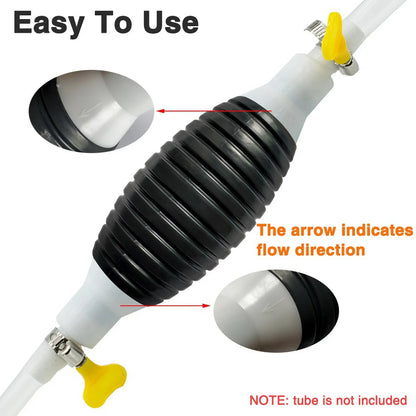 Car Fuel Gas Hand Primer Manual Pump Fuel Line Pump Fuel Pumps Car Tool Transfer Primer - image 3