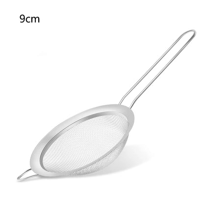 1/3/4Pcs/Set Stainless Steel Wire Fine Mesh Oil Strainer Flour Colander Sieve Sifter Pastry Baking Tools Kitchen Accessories…