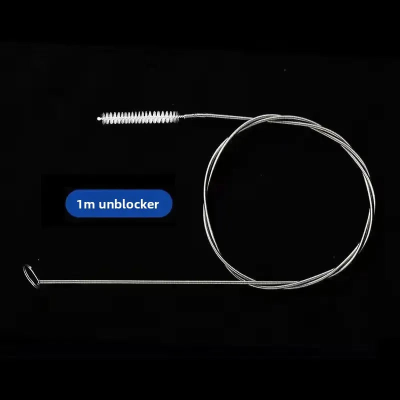 Refrigerator Drain Dredge Brush Water Dredging Tool Water Tube Cleaning Coil Cleaning Set Long Flexible Refrigerator Scrub B…