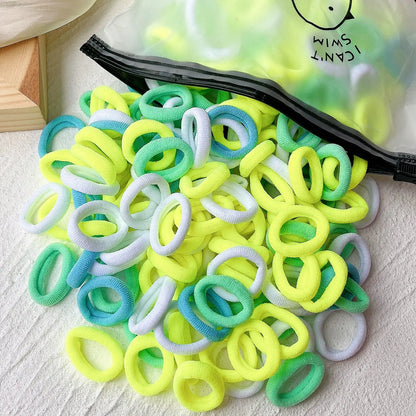 20/50pcs Kids Elastic Hair Bands Girls Sweets Scrunchie Rubber Band for Children Hair Ties Clips Headband Baby Hair Accessor…
