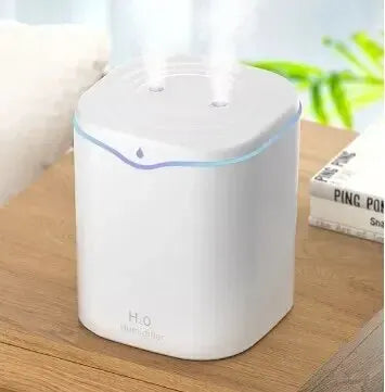Large Capacity Dual Spray Humidifier Usb Home Bedroom 2L Silent Water Replenisher Air Purifier Wireless Water Diffuser Offic…