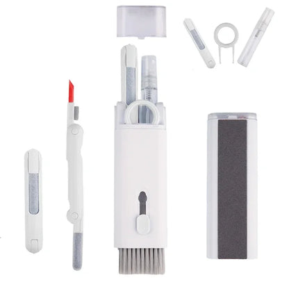 7-in-1 Computer Keyboard Cleaner Brush Kit Earphone Cleaning Pen For Headset Keyboard Cleaning Tools Cleaner Keycap Puller K…