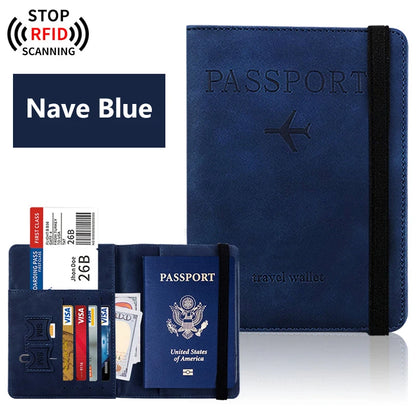 Passport Holder for Travel Essentials Passport Wallet Cover Case for Travel Accessories,Passport Book Holders for Women/Men…