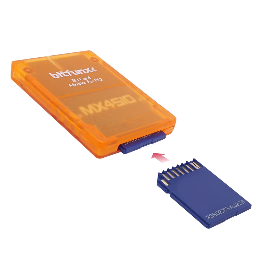 Bitfunx MX4SIO SIO2SD SD/TF Card Adapter Game Reader for PS2 Playstation2 Game Console - image 7