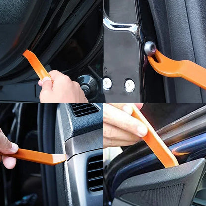 4/1pcs Car Door Clip Car Disassembly Tools Set DVD Stereo Refit Kits Interior Plastic Trim Panel Dashboard Removal Tool - im…