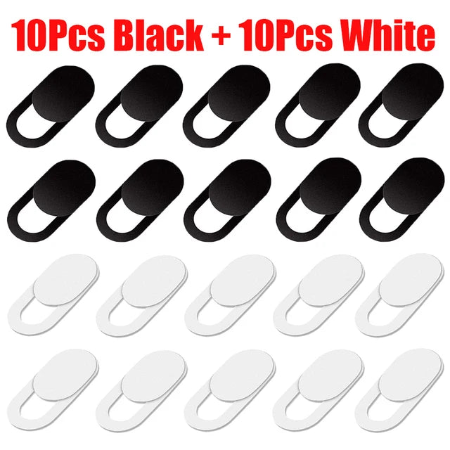 Webcam Cover Shutter Magnet Slider Plastic Camera Cover for iPad Tablet Web Laptop Pc Camera Mobile Phone Lenses Privacy Sti…