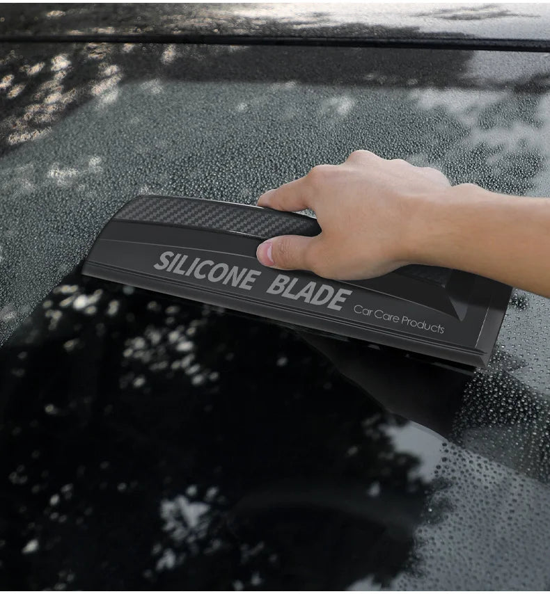 Non-Scratch Soft Silicone Handy Squeegee Car wrap tools Water Window Wiper Drying Blade Clean Scraping Film Scraper Accessor…