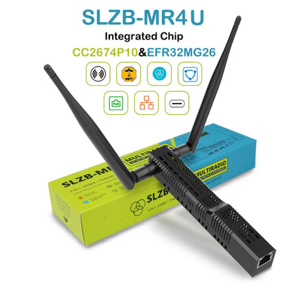 SMLIGHT SLZB-06/M/P7 Zigbee 3.0 to Ethernet,USB,and WiFi gateway coordinator with PoE,works with Zigbee2MQTT,Home Assistant,…