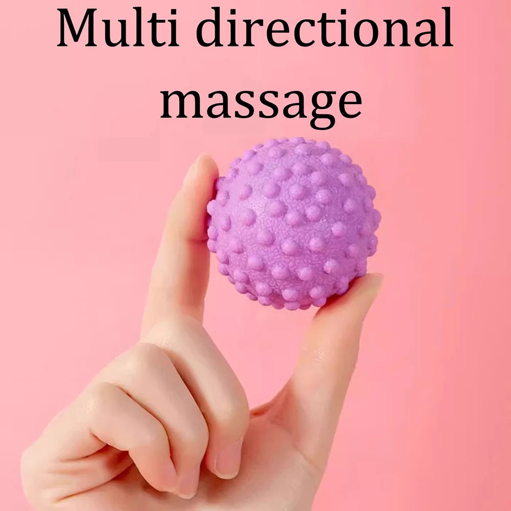Fascia Ball Raised Point Massage Ball TPR Posture Master Yoga Ball Waist and Back Foot Massage Ball - image 5