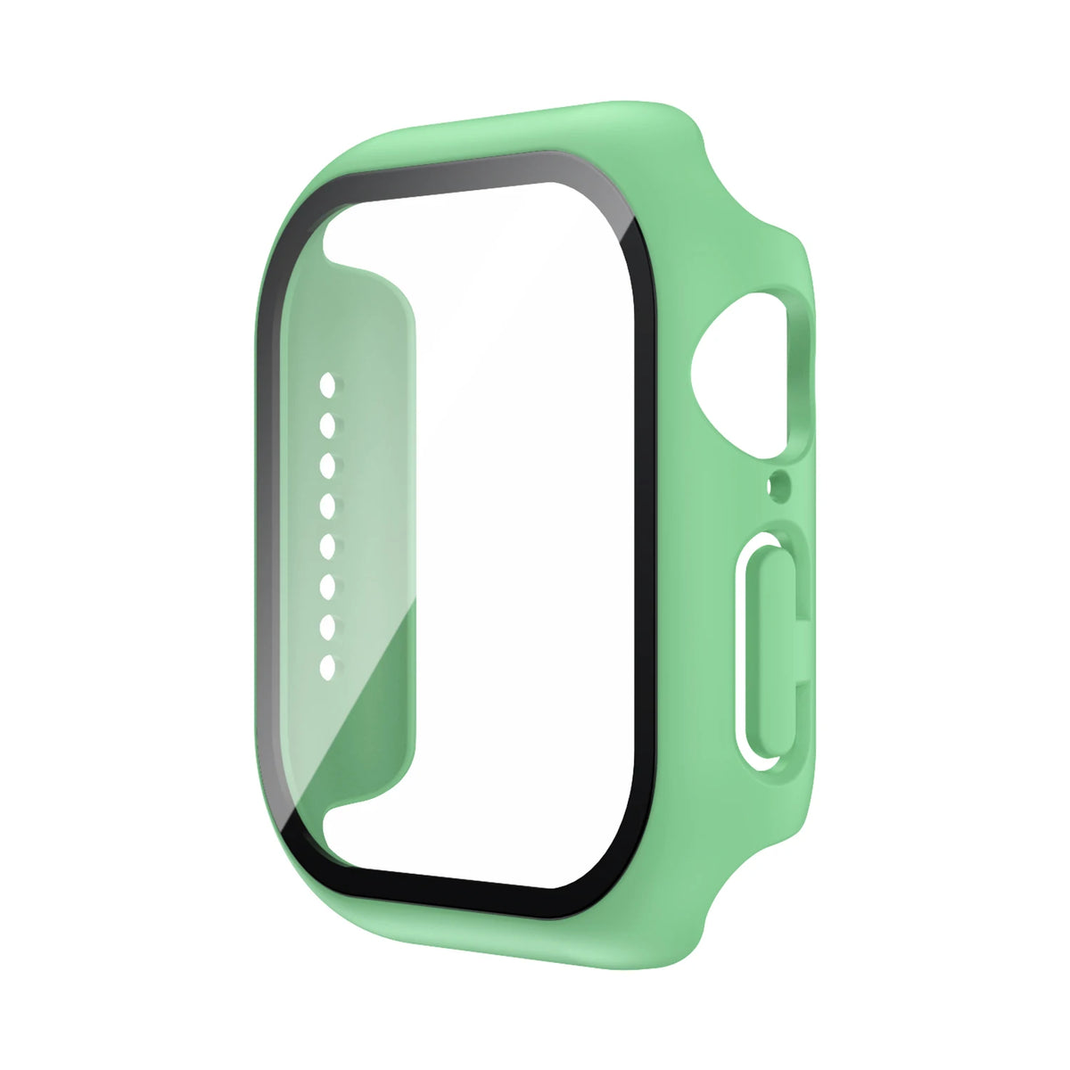 Tempered Glass+Case For Apple Watch 38mm 40mm 41mm 42mm 44mm 45mm 46mm Screen Protector Protective Cover iWatch 10 8 7 9 6 S…