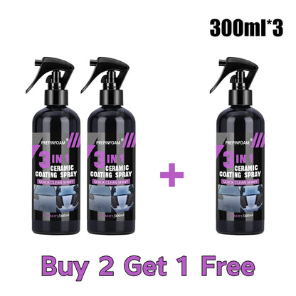 Ultimate Ceramic Coating Spray Coatin Nano Crystal Hydrophobic Layer Polishing Paint Coating Agent Polish Nanos Coatings - i…