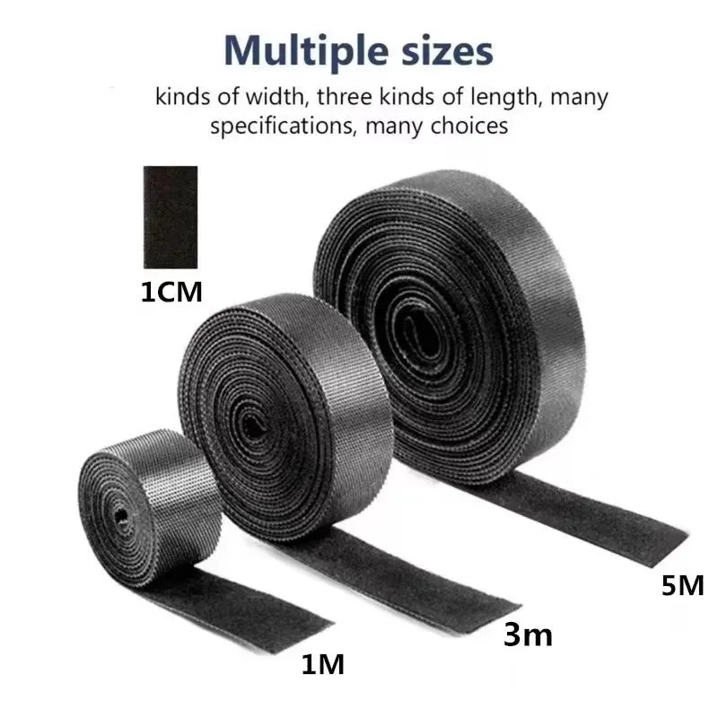 1/5M Cable Organizer Cable Management Wire Winder Tape Earphone Mouse Cord Management Ties Protector For iPhone Xiaomi Samsu…