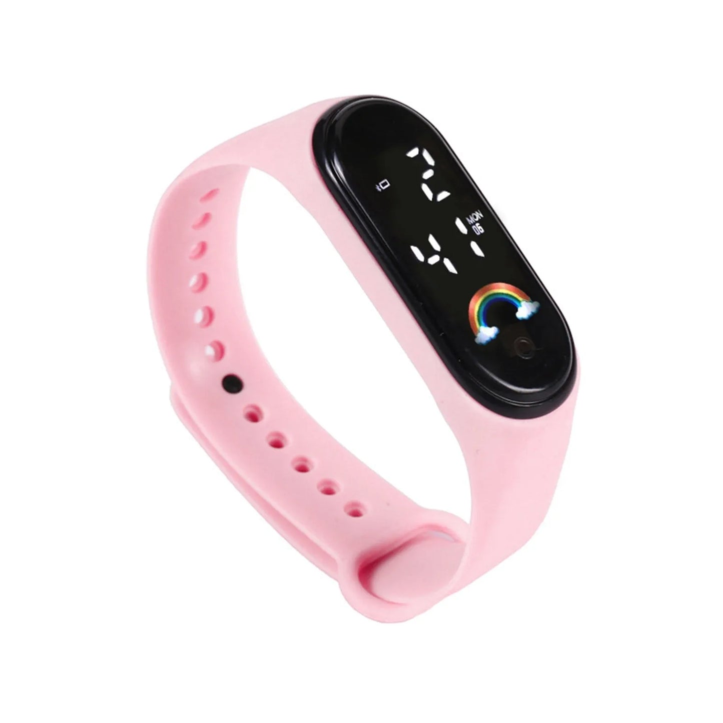 Kawaii Smart Watch For Kids Fashion Outdoor Waterproof Sports Kids' Watches Boy Girls Digital Watches Silicone montre enfant…