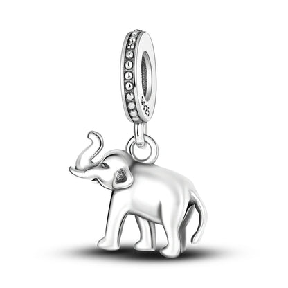 925 Sterling Silver Charms Beads Pendant Tree of Life Dog Elephant Love Heart Charm Fit Original Bracelet DIY Women Jewelry…
