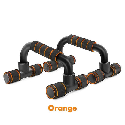 1pair U-shaped Push-up Rack Fitness Equipment Hand Sponge Grip Muscle Training Push Up Bar Chest Home Gym Body Building - im…